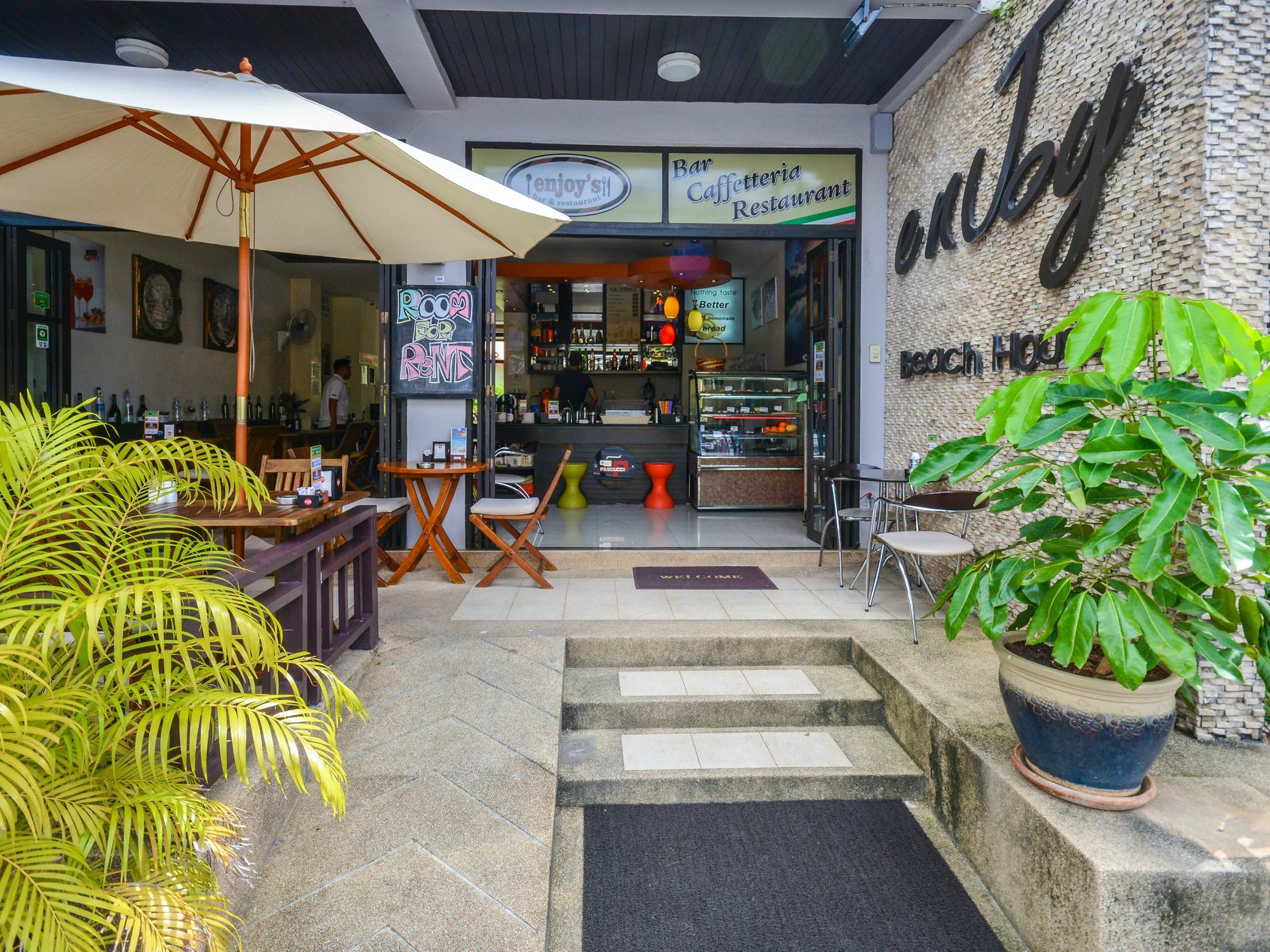 Enjoy'S Beach House & Cafe' Ban Karon المظهر الخارجي الصورة